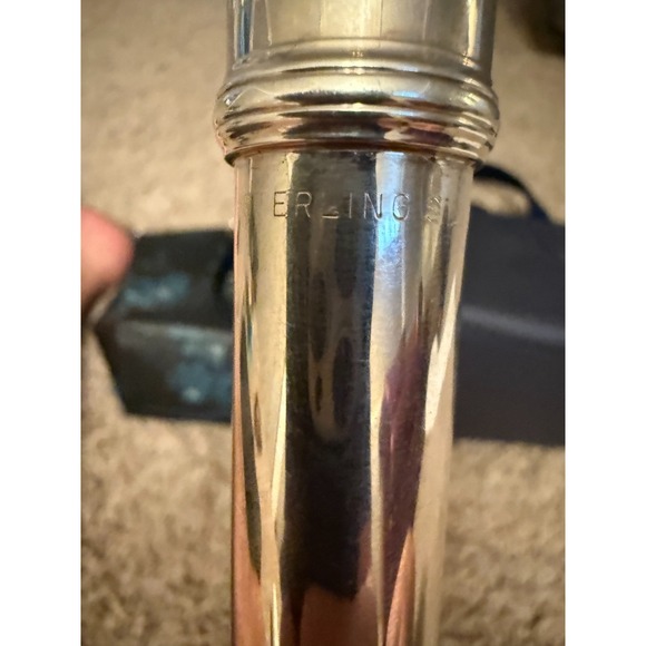 Armstrong Model 80 Sterling Silver Flute Open Hole B Foot Elkhart USA - Picture 8 of 15